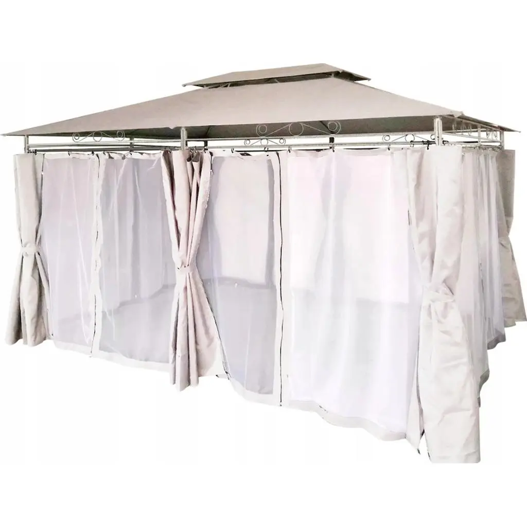 Pavilion de grădină GardenLine TUN0372 3x4x2.65m, bej