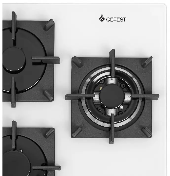 Plită incorporabilă cu gaz Gefest PVG 2100-01 K32, alb