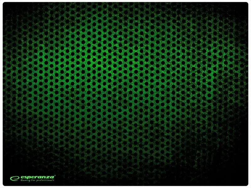 Mousepad Esperanza Grunge Maxi, negru/verde