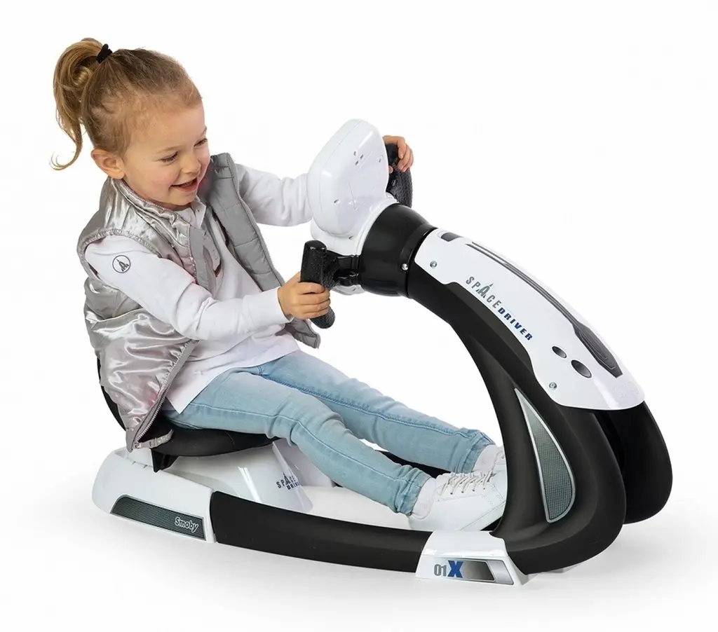 Симулятор вождения Smoby Space Driver, белый/черный