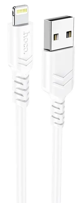 USB Кабель Hoco X62 Fortune Lightning, белый