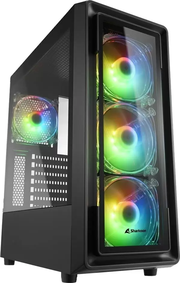 Carcasă Sharkoon TK4 RGB, negru