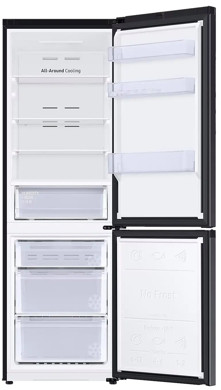 Холодильник Samsung RB34T670FBN/UA, черный на tehnoparc.md Холодильник Samsung RB34T670FBN/UA, черный