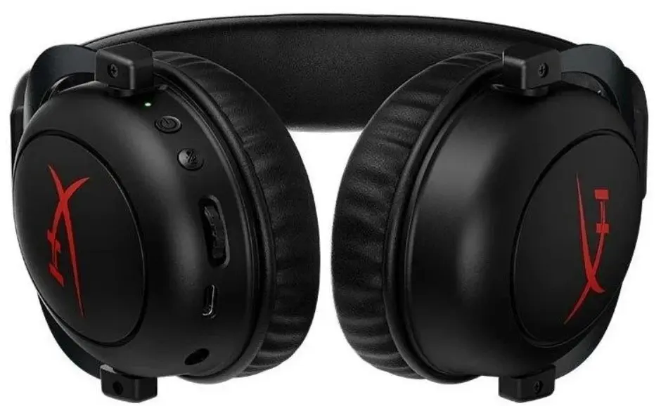 Căşti HyperX Cloud Core Wireless, negru/roșu