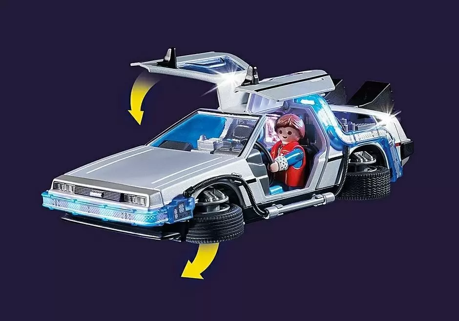 Set jucării Playmobil Back to the Future DeLorean