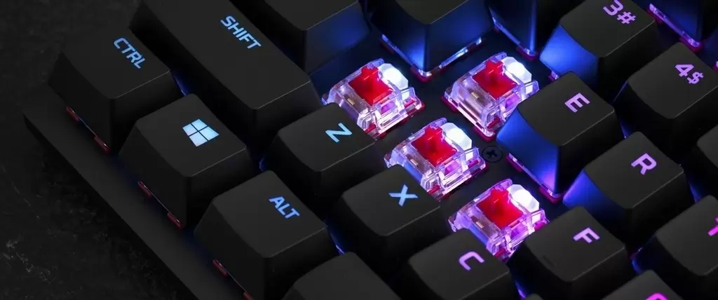 Клавиатура HyperX Alloy Origins Core (HX-KB7RDX-RU), черный