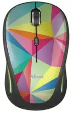 Mouse Trust Yvi FX Wireless Geometrics, multicolor