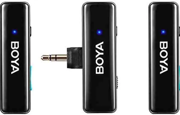 Microfon Boya Boyalink, negru pe tehnoparc.md Microfon Boya Boyalink, negru