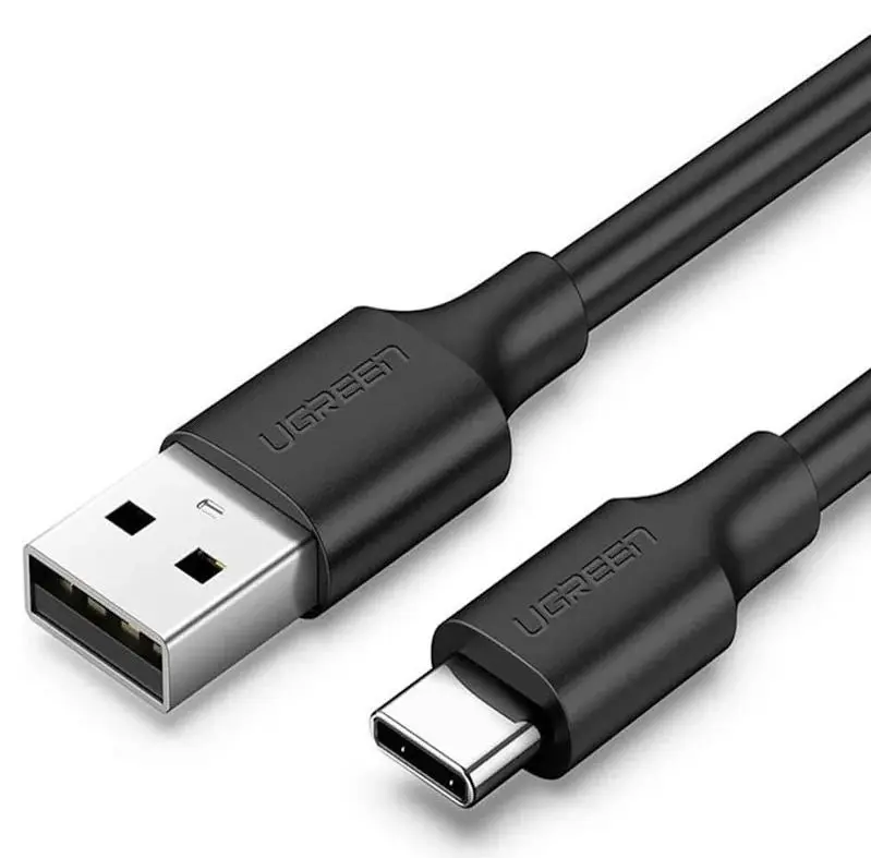 USB Кабель Ugreen Type-C To USB-A 2м, черный