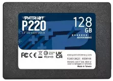 SSD накопитель Patriot P220 2.5" SATA, 128GB