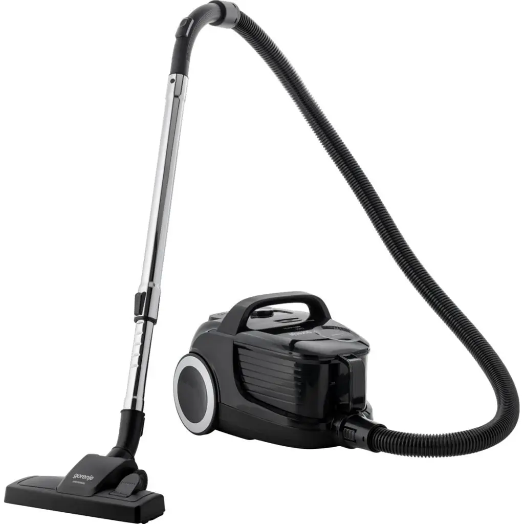 Aspirator cu curățare uscată Gorenje VCE01G4AEBK, negru