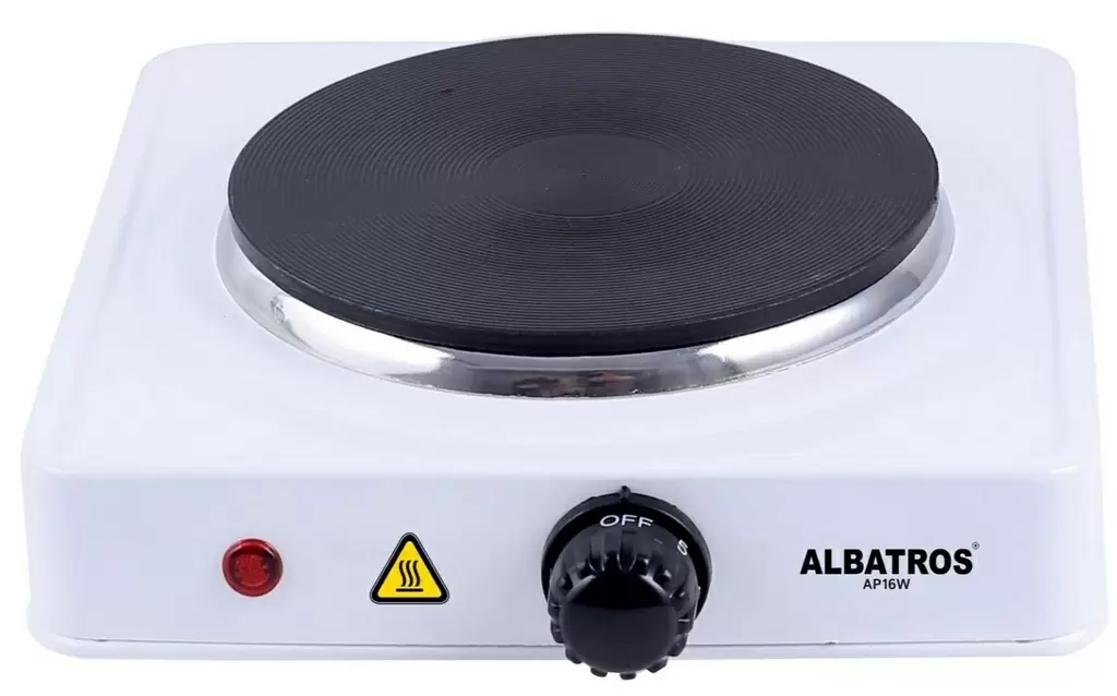 Aragaz de masă Albatros AP16W, alb