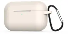 Husă pentru căști Helment Case Silicone Airpods Pro 2 (AIRPODPR2WH), alb