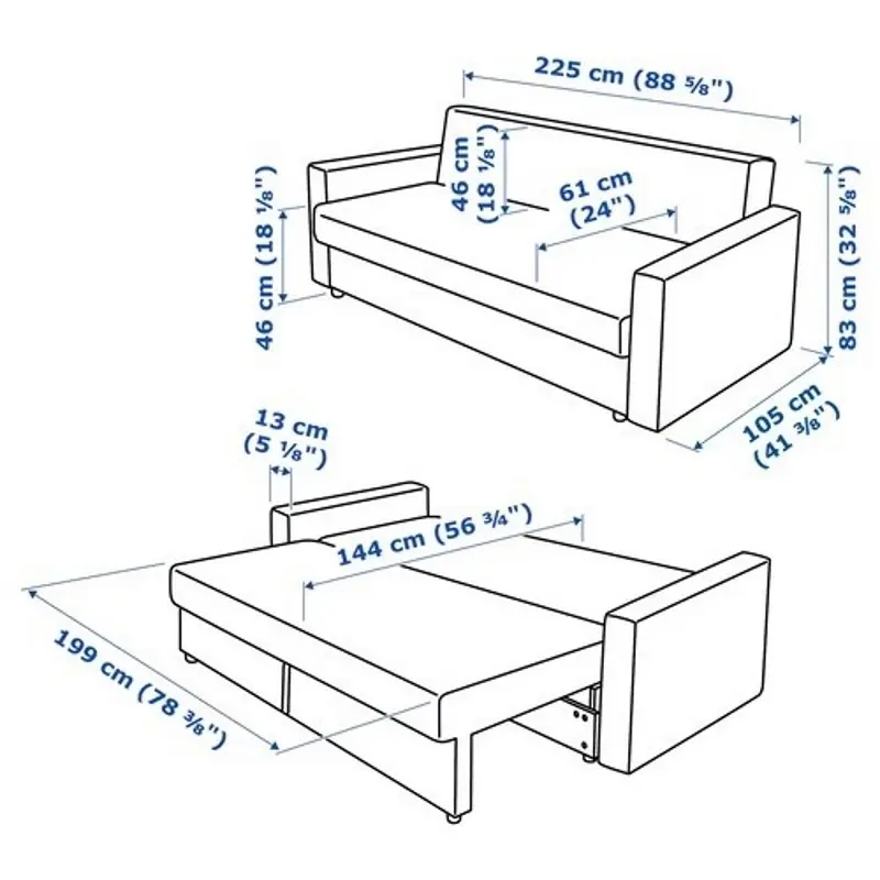 Canapea IKEA Friheten 3 locuri