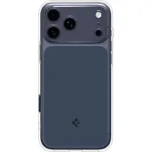 Чехол Spigen iPhone 17 Pro Max Ultra Hybrid T Mag Safe Matte Blue, прозрачный