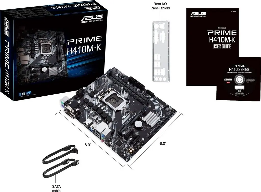 Материнская плата Asus Prime H410M-K
