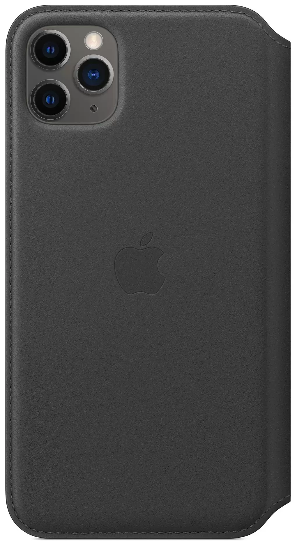 Чехол Apple iPhone 11 Pro Max Leather Folio, черный