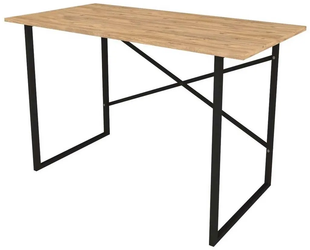 Masă de birou Fabulous 60x120cm, pin/negru