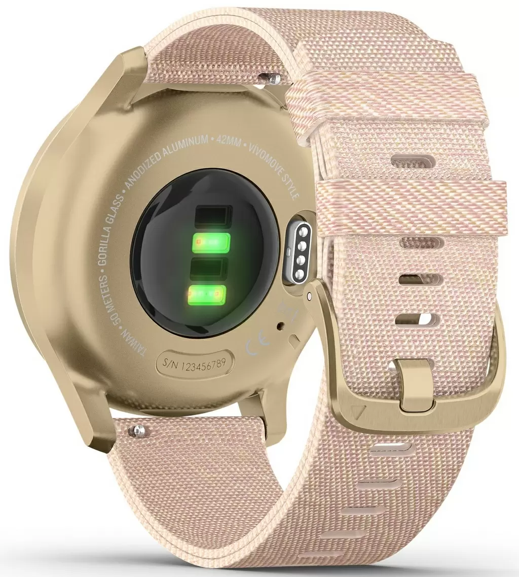 Smartwatch Garmin vívomove Style Light Gold