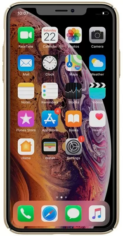 Husă de protecție Nillkin Apple iPhone XS Max Air, auriu