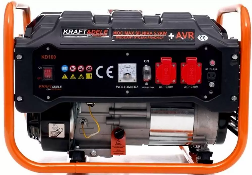 Generator de curent Kraft&Dele KD160, portocaliu/negru