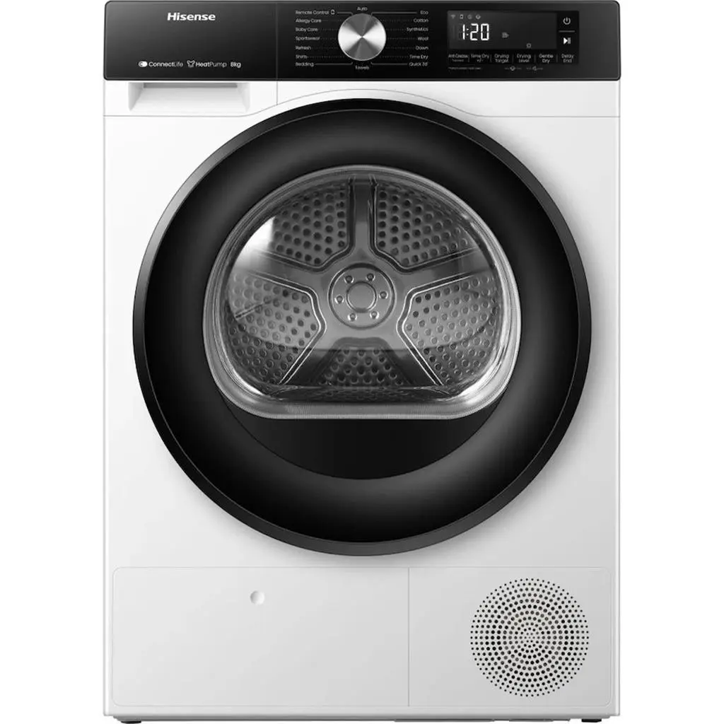 Сушильная машина Hisense DH3S802BW3 на tehnoparc.md Сушильная машина Hisense DH3S802BW3