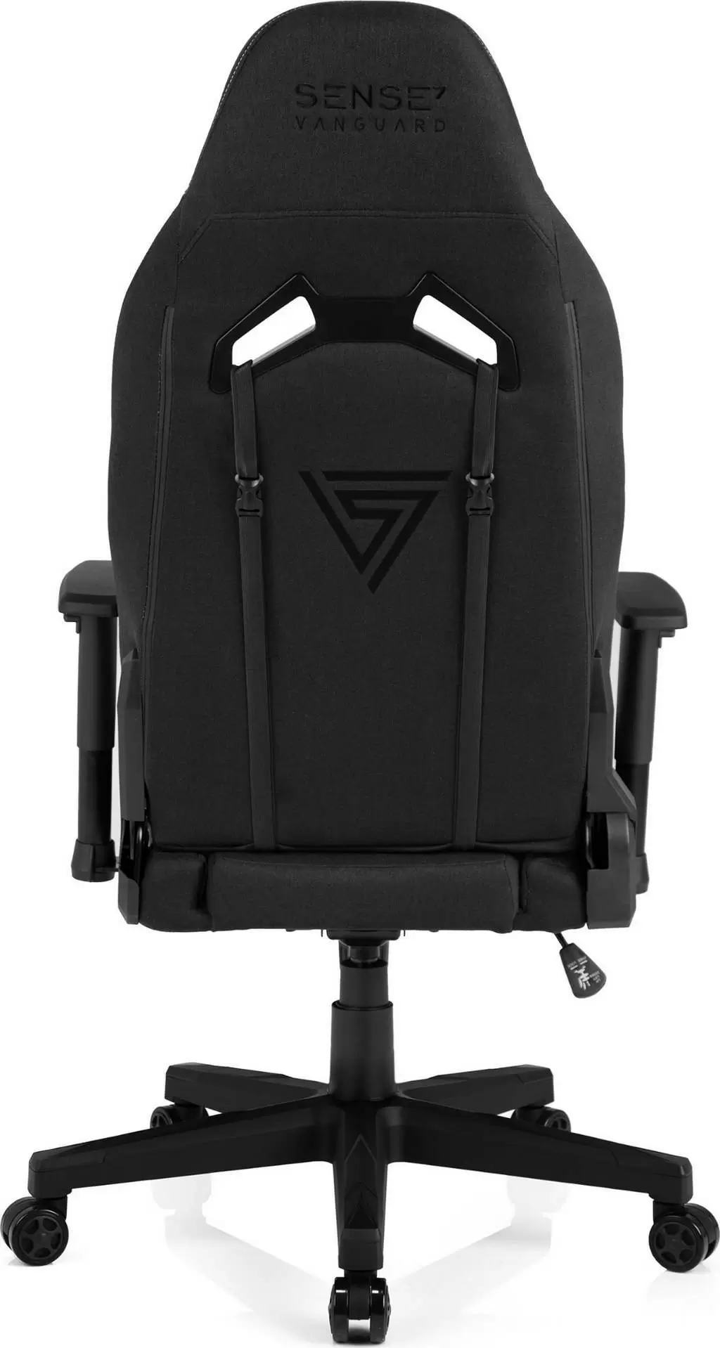 Геймерское кресло SENSE7 Vanguard Fabric, черный