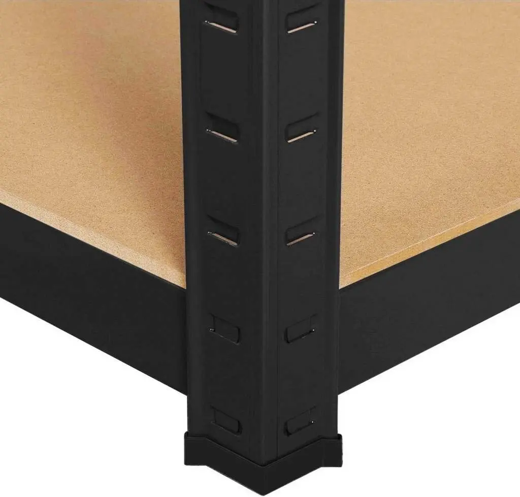 Стеллаж FunFit Metal Storage 150x75x30см, черный