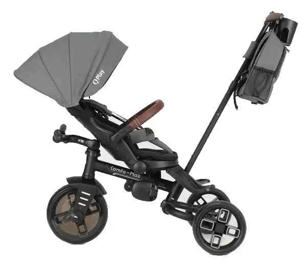 Bicicletă pentru copii Qplay Comfo Max, gri