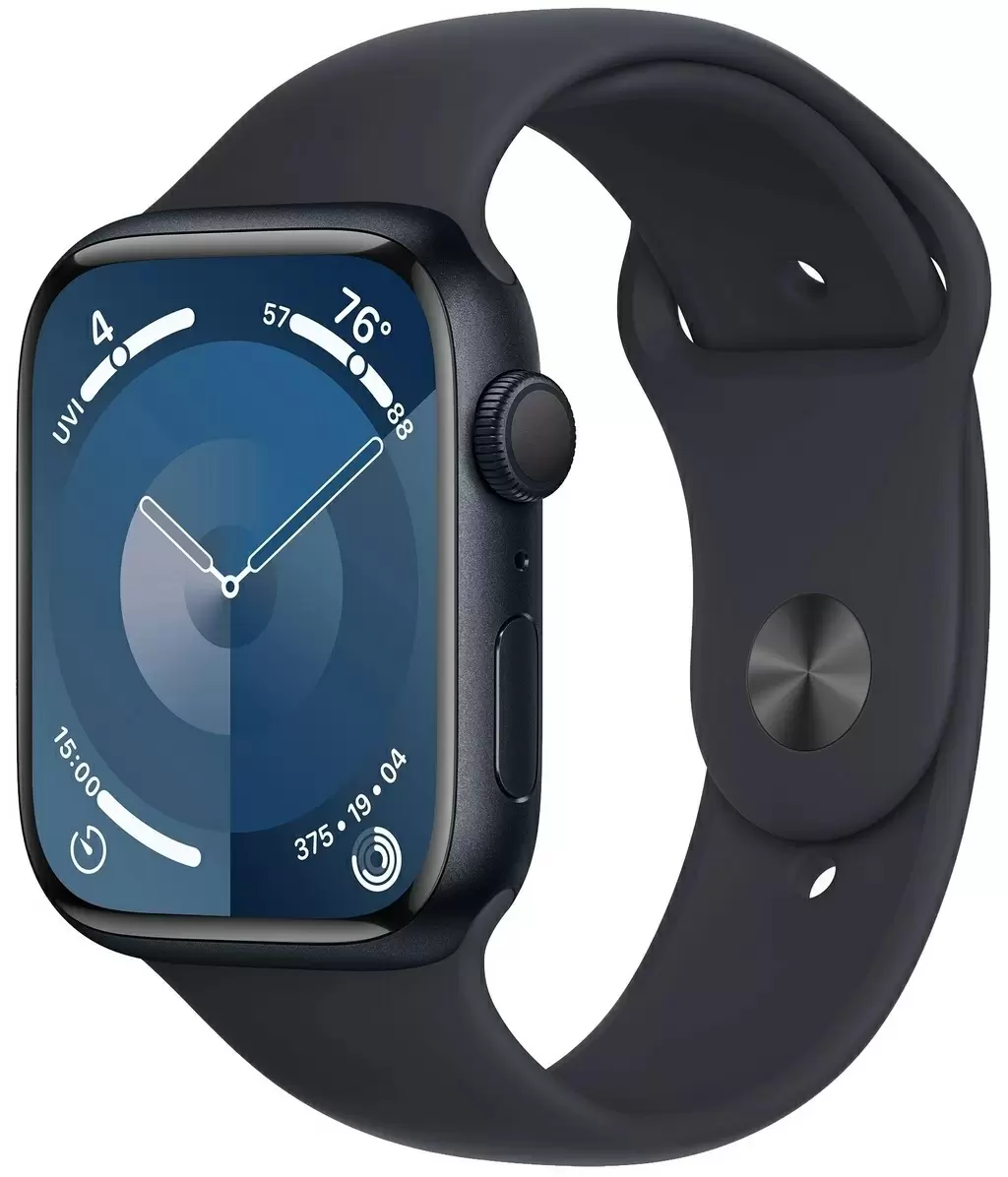 Smartwatch Apple Watch Series 9 GPS 45mm Midnight Aluminium Case with Midnight Sport Band