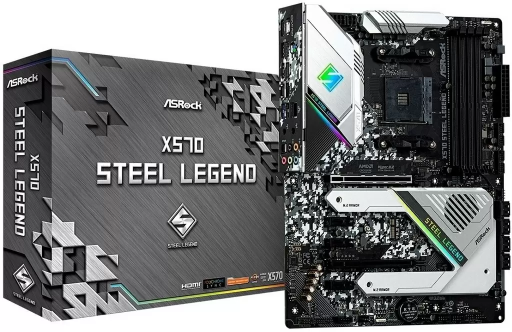 Материнская плата ASrock X570 Steel Legend