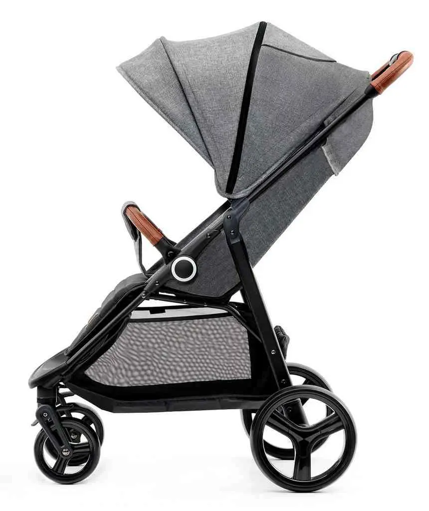 Коляска KinderKraft Grande Plus, серый