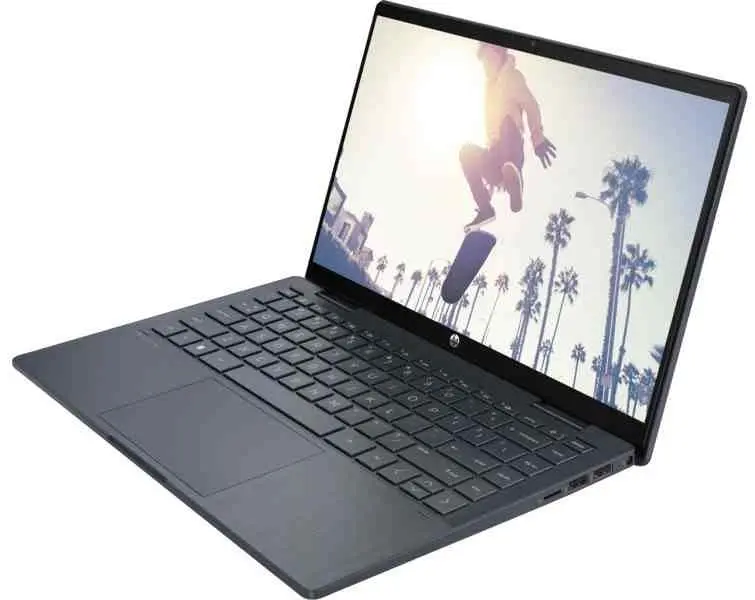 Laptop HP Pavilion 14 14-ek2007ci (14.0"/FHD/Core 3 100U/8GB/512GB/Intel Graphics), albastru