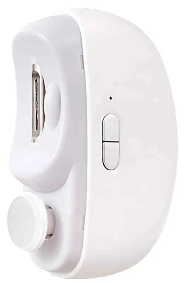 Foarfece de manichiură electrice Helmet ENCNFMWH, alb
