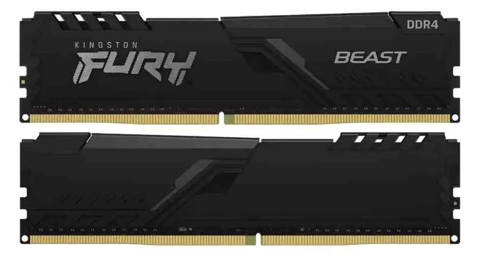 Memorie Kingston FURY Beast 16GB (2x8GB) DDR4-3200MHz, CL16-18-18, 1.35V pe tehnoparc.md Memorie Kingston FURY Beast 16GB (2x8GB) DDR4-3200MHz, CL16-18-18, 1.35V