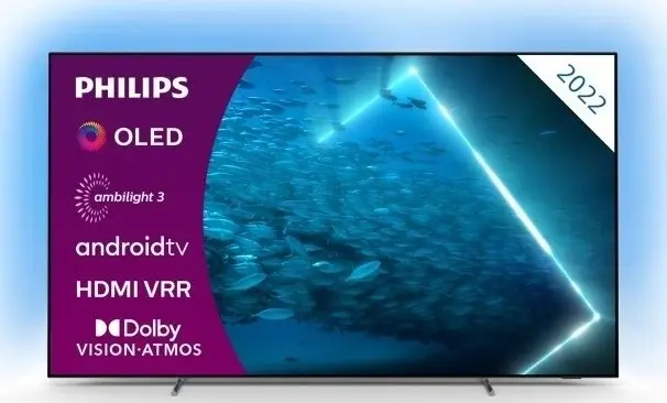 Televizor Philips 65OLED707, negru