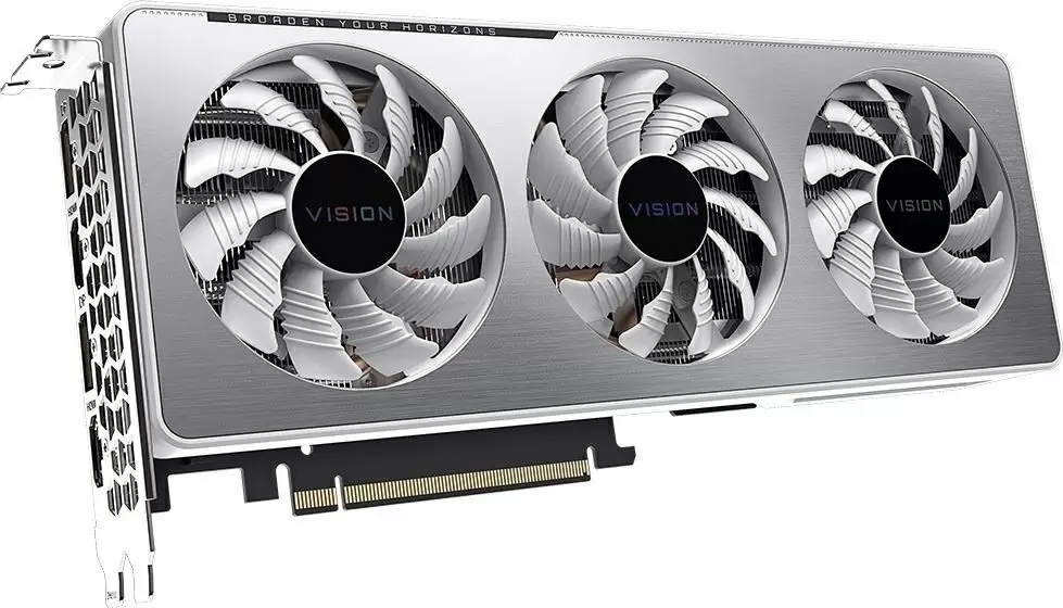 Видеокарта Gigabyte GeForce RTX3060Ti 8GB GDDR6 Vision OC