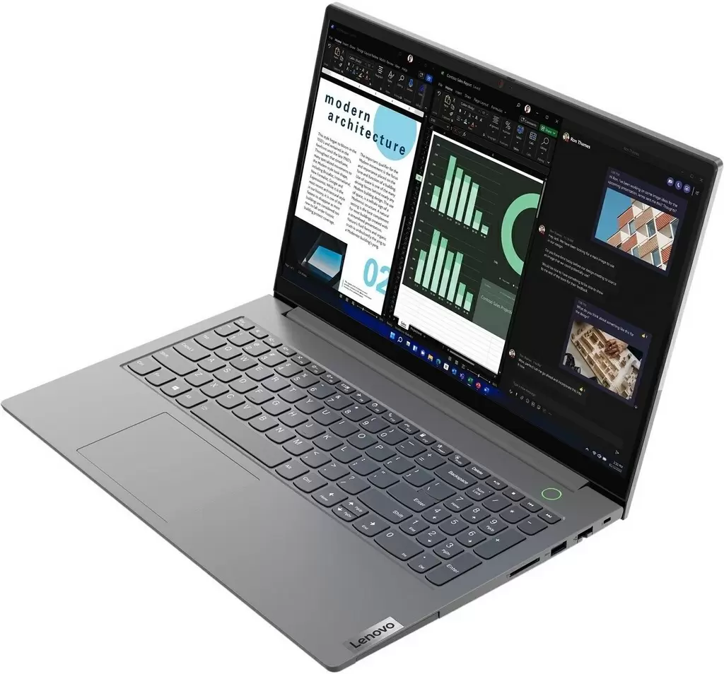 Ноутбук Lenovo ThinkBook 15 G4 ABA (15.6"/Ryzen 3 5425U/8GB/512GB/Win11Pro), серый