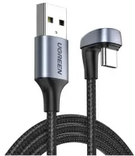 Cablu USB Ugreen USB-A to Type-C 18W 2m 70315, negru