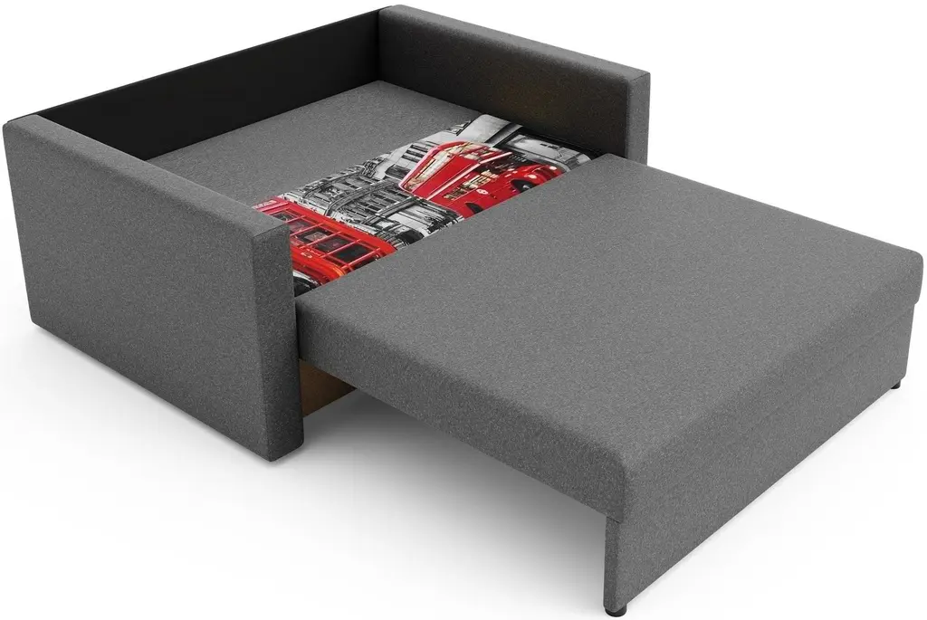 Диван Space Meble Amerykanka Heven 120 London/Sawana21, серый