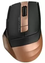 Мышка A4Tech Fstyler FG35, черный/бронзовый