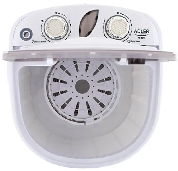 Maşină de spălat rufe Adler AD-8055, alb