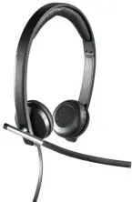 Căşti Logitech USB Headset Stereo H650e, negru pe tehnoparc.md Căşti Logitech USB Headset Stereo H650e, negru