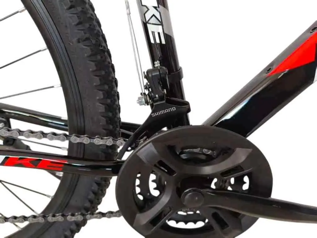 Велосипед Frike TY-MTB 29, черный/красный на tehnoparc.md Велосипед Frike TY-MTB 29, черный/красный