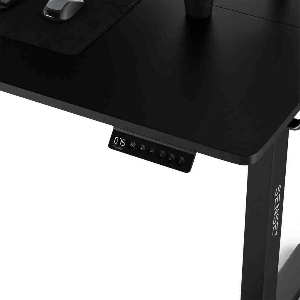 Masă de birou SENSE7 Nojo 140x70, negru
