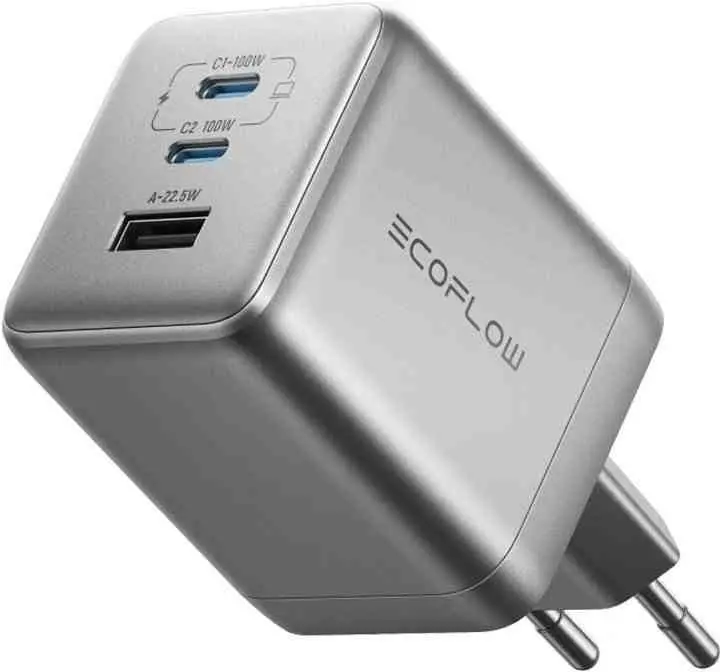 Încărcător EcoFlow Rapid Pro 100W, gri
