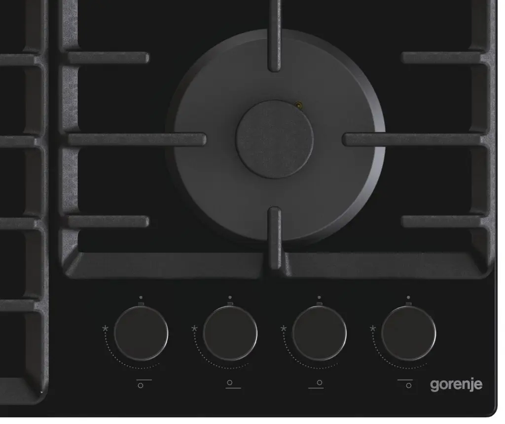 Газовая панель Gorenje GTW 642 SYB, черный на tehnoparc.md Газовая панель Gorenje GTW 642 SYB, черный