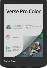 Электронная книга PocketBook 634K3 Verse Pro Color, черный