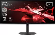 Monitor Acer XV340CKP, negru