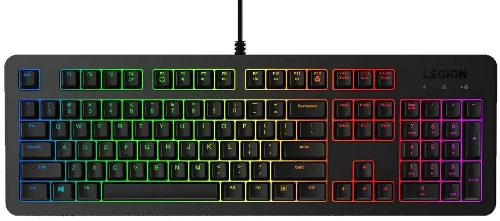 Tastatură Lenovo Legion K300 RGB, negru